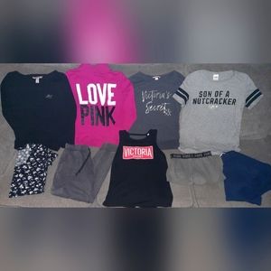 PINK BY VICTORIAS SECRET LOT ALL SIZE SMALL